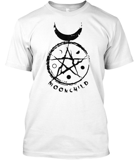 Moonchild For Wiccan Wicca Pagan Symbol T-shirt