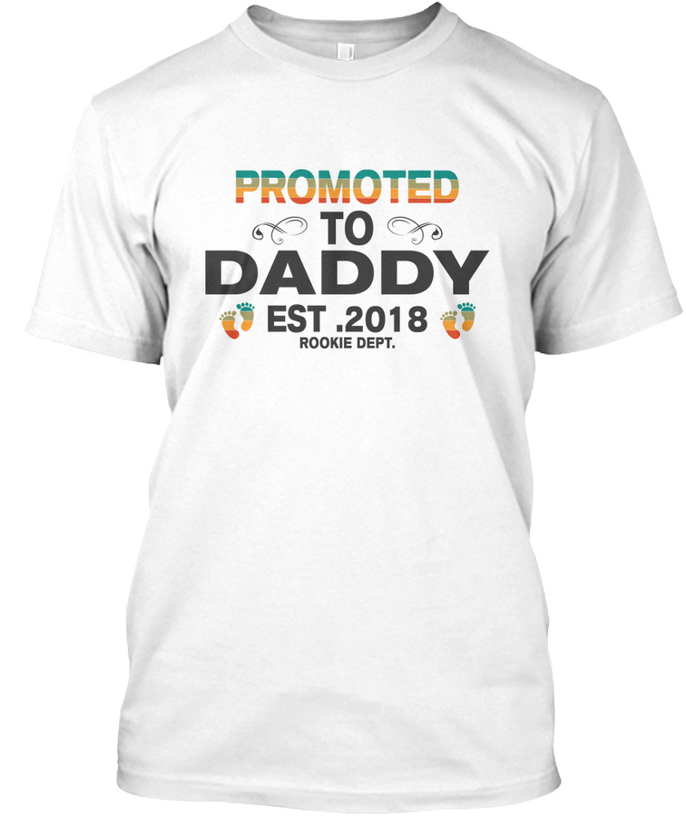 Funny Dad T-Shirt New daddy est 2018 Unisex Tshirt