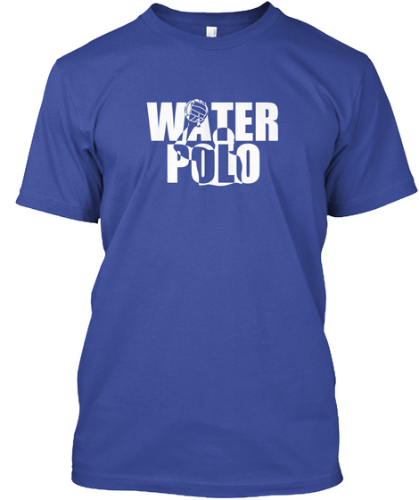 Water Polo Deep Royal T-Shirt Front