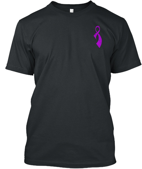 Pancreatic Cancer Awareness! Black T-Shirt Front