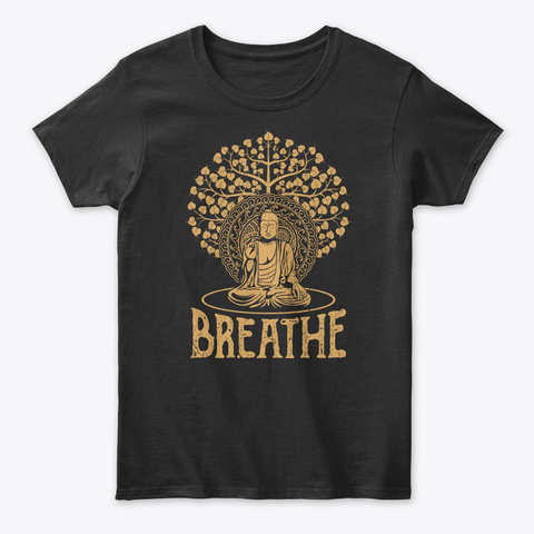 Bodhi Tree Symbolism And Meaning On What Black T-Shirt Front