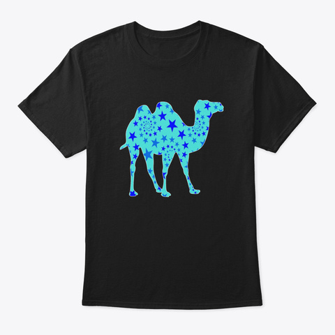 Camel 10 Black T-Shirt Front
