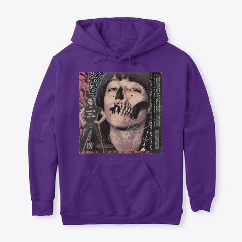 Ghost Of Rick Purple áo T-Shirt Front