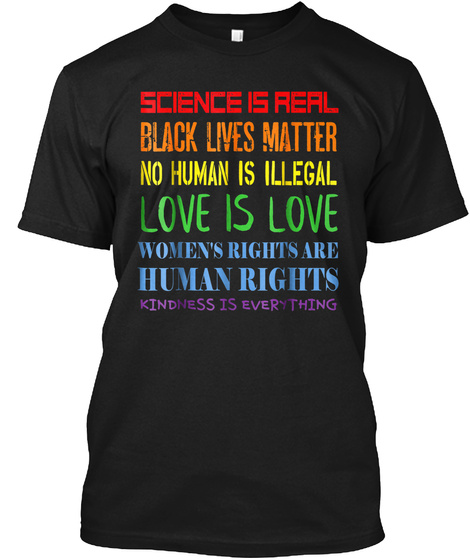 Political Protest Quote T-shirt - Human