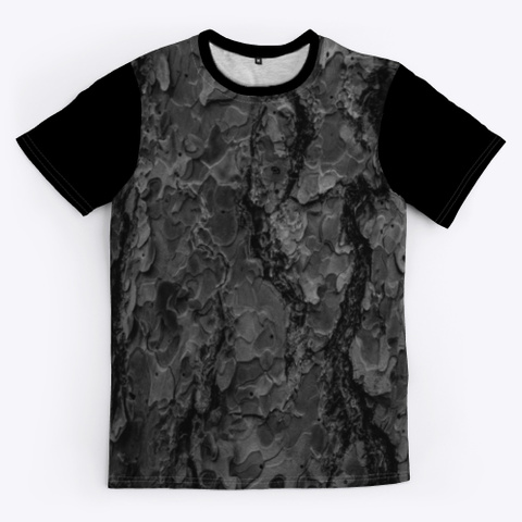 T Shirt: Rocks Black T-Shirt Front