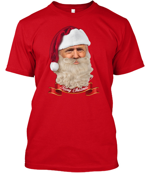 Mery Chustmas
 Red T-Shirt Front