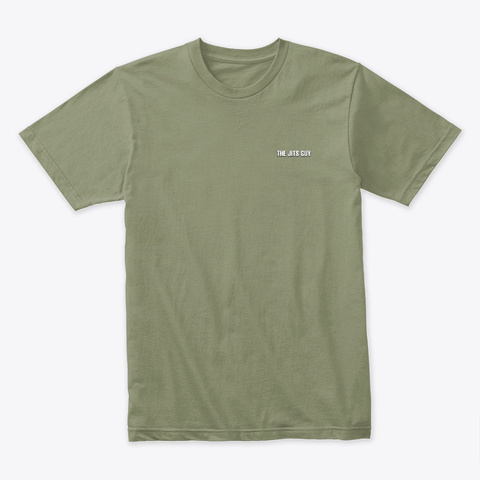 The "Born To Roll" Collection Light Olive T-Shirt Front