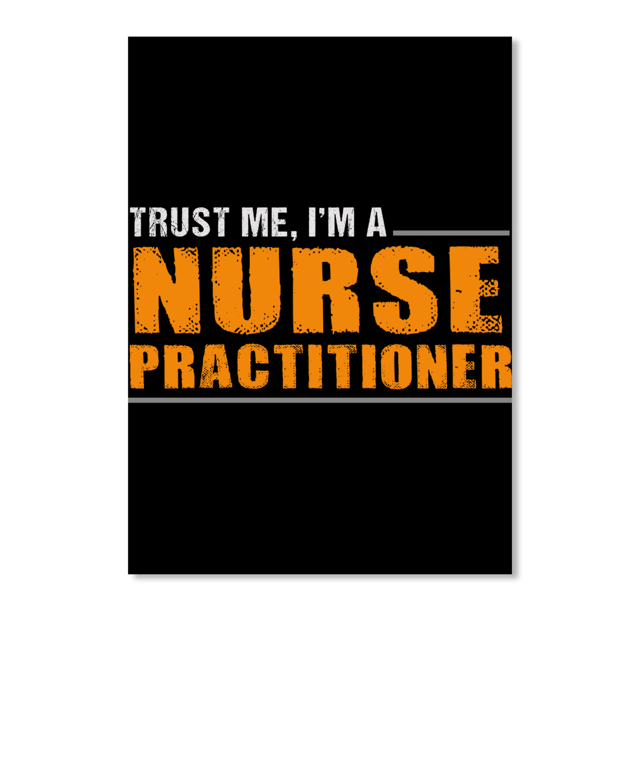 Details about   Nurse Practitioner Believed And Did Sticker Portrait 