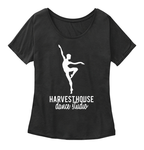 Harvest House Dance Studio Black T-Shirt Front