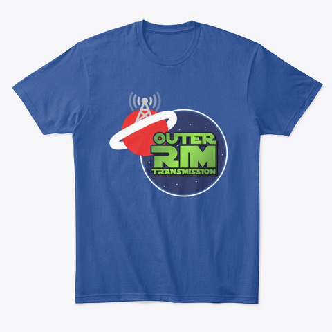 Outer Rim Transmission Classic Logo Deep Royal Camiseta Front