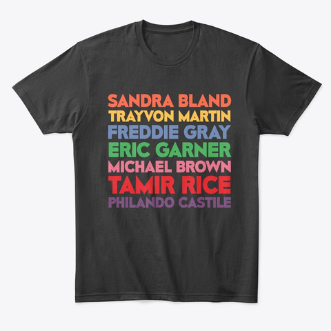 Say Their Names Shirt Black Lives Matter