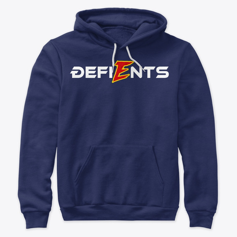 Defients Navy T-Shirt Front
