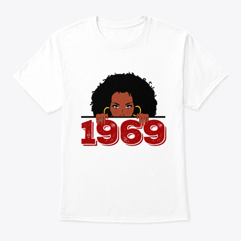 Black Queen 1969 50th Birthday Shirt