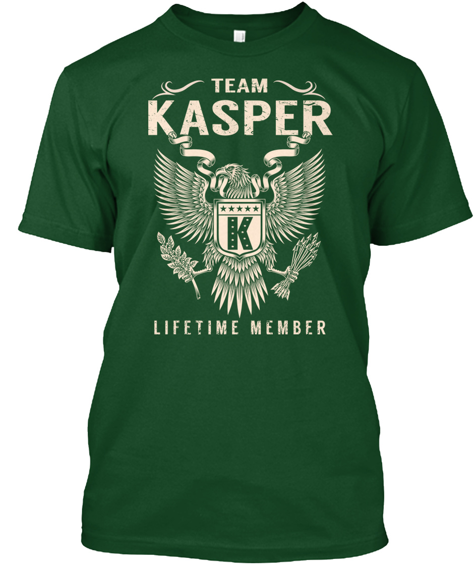 Team Kasper Lifetime Member Stylisches T-Shirt