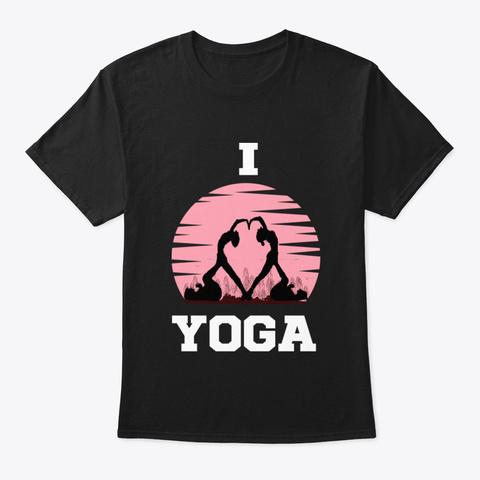 Yoga Gcoue Black T-Shirt Front