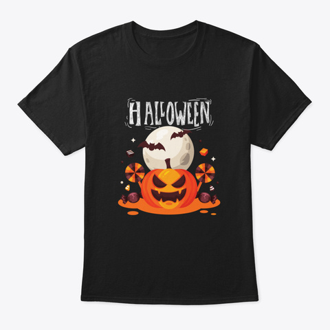 Halloween Zobce Black T-Shirt Front