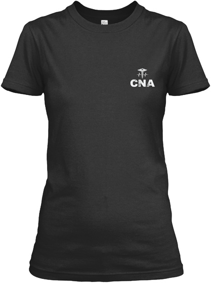 Cna Black T-Shirt Front