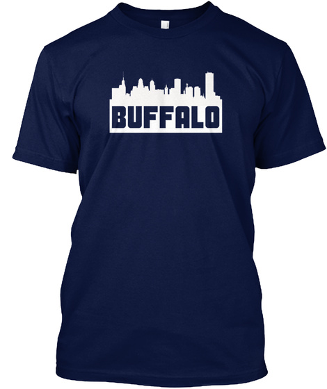 Buffalo New York Skyline Silhouette