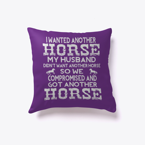 Got Another Horse Purple áo T-Shirt Front