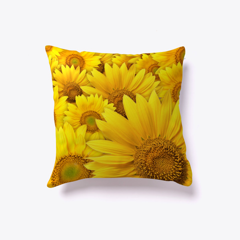 Beautiful  Sunflowers Light Yellow Kaos Front