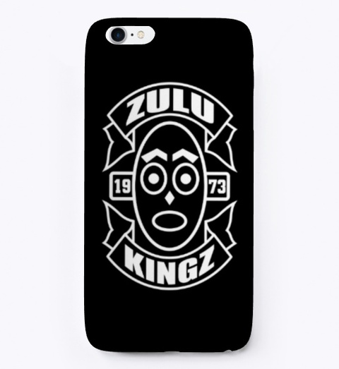 Kingz I Phone/Samsung Case V2 Black T-Shirt Front