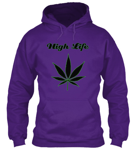 High Life Purple T-Shirt Front