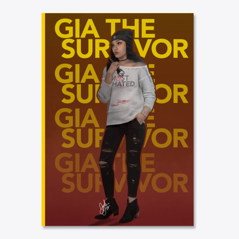 Gia The Survivor Lemon Yellow T-Shirt Front