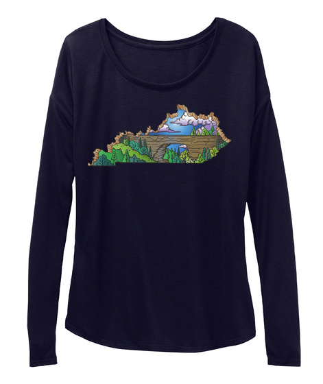 Kentucky Natural Bridge Midnight T-Shirt Front