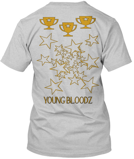 Young Bloodz Light Steel T-Shirt Back