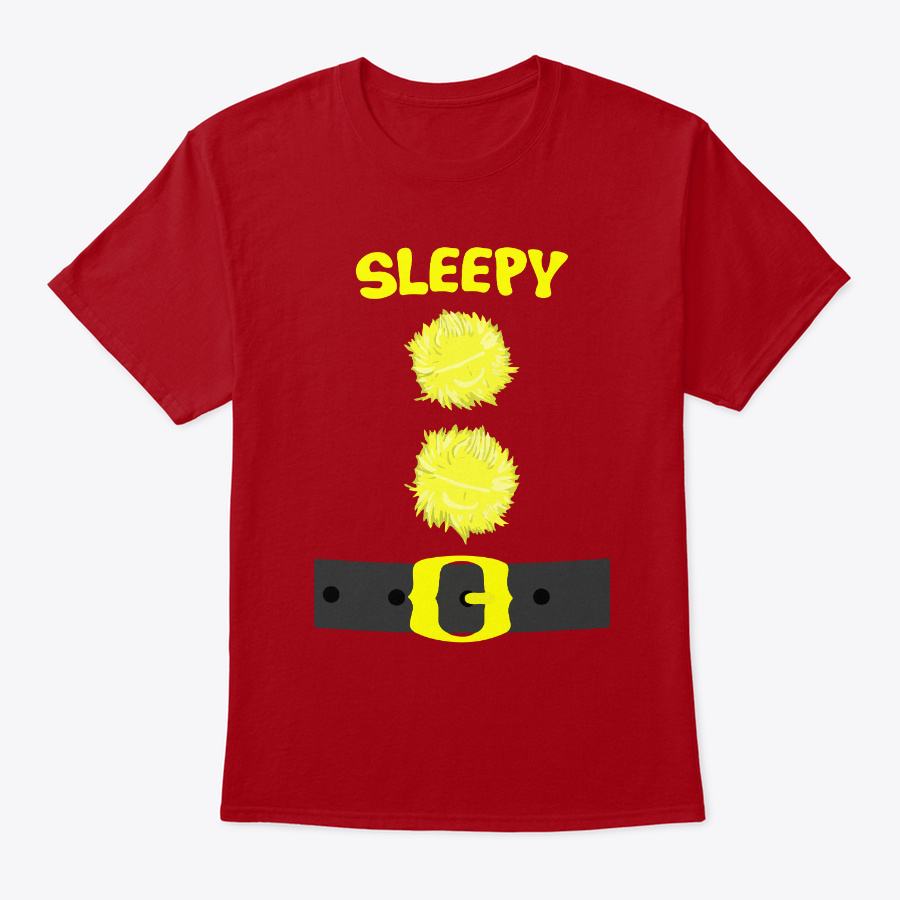 Sleepy Dwarf Costume Christmas Tee Shirt Unisex Tshirt