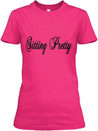 Sitting Pretty Heliconia T-Shirt Front