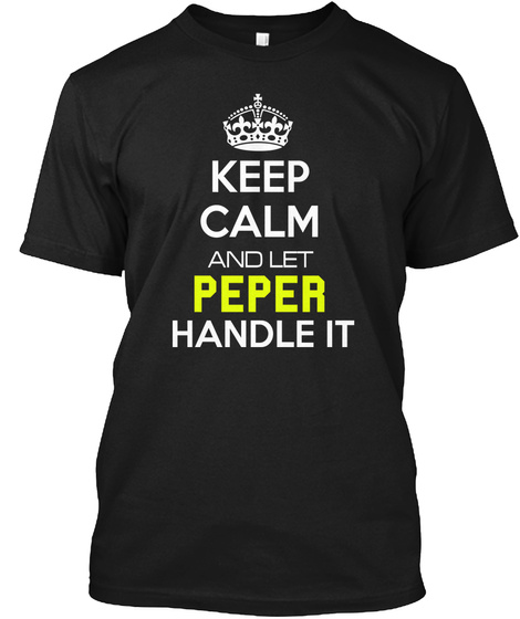 PEPER MAN shirt Unisex Tshirt