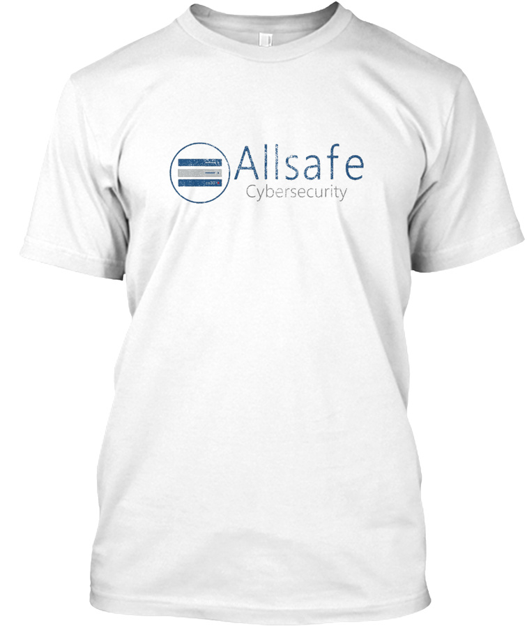 Allsafe Cyber Logo Distressed Unisex Tshirt