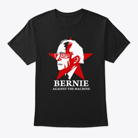 Bernie Sanders 2020 Vintage Gifts Black T-Shirt Front