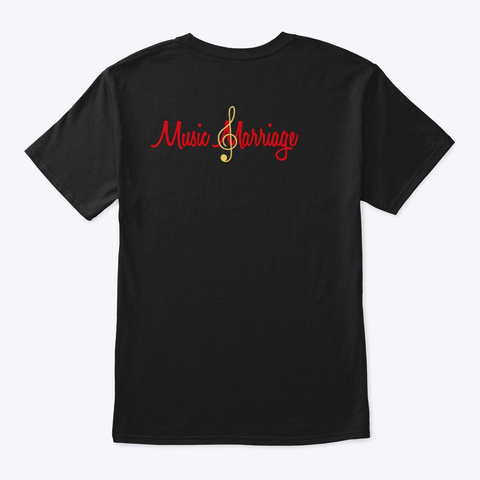 M&M Tees Black T-Shirt Back