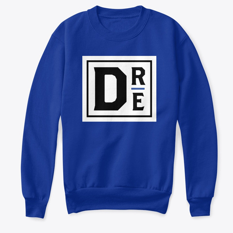 Dre By Dillon Deep Royal  Camiseta Front