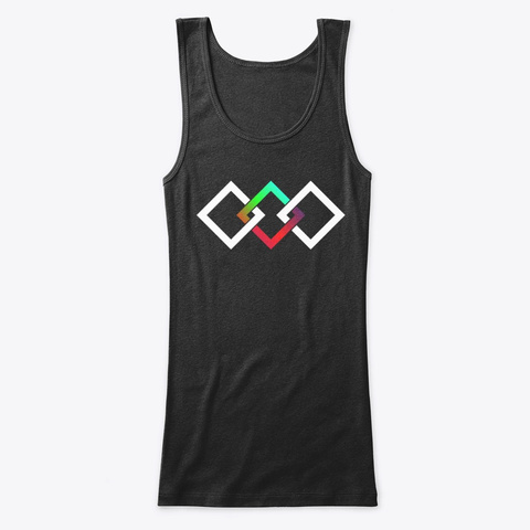 Holiday Cool Tank Top Black T-Shirt Front