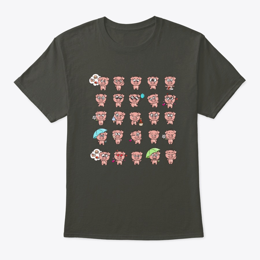 Pig Emoji t-shirt pig lover gifts Unisex Tshirt