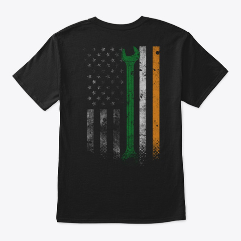 Irish American Mechanic Flag Shirt