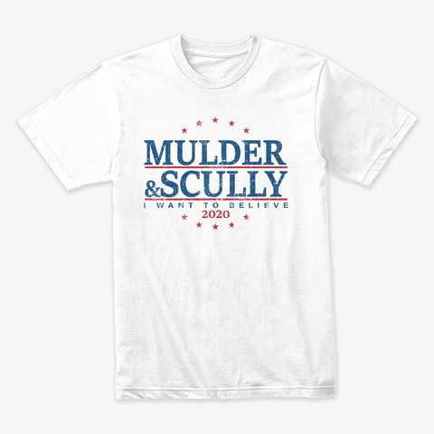 Mulder And Scully I Want To Believe 2020