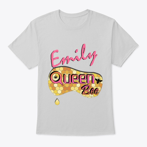 Emily Queen Bee Light Steel T-Shirt Front