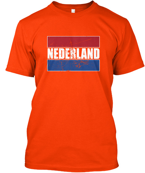 Netherlands Flag T-shirt