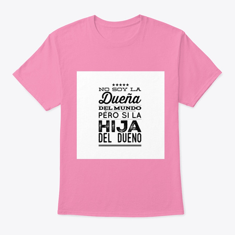 Camisetas/ Playeras Cristianas Mujeres Pink T-Shirt Front