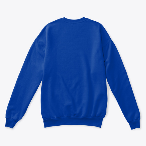 Trendy 2019 Ugly Christmas Sweater Deep Royal  T-Shirt Back