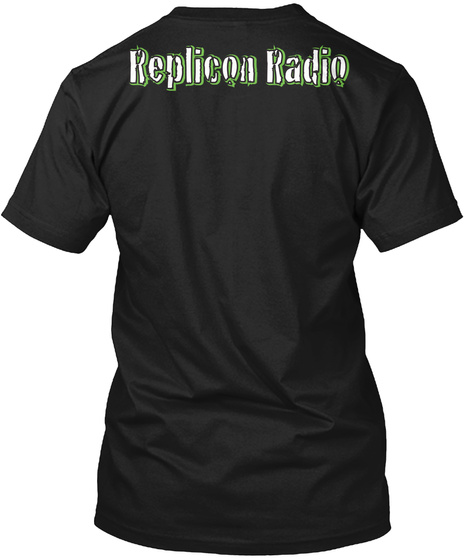 Replicon Apparel Black T-Shirt Back