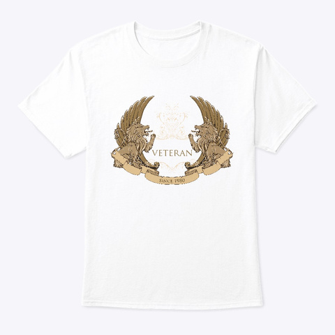 Veteran Lions Best Gift T Shirt  White T-Shirt Front