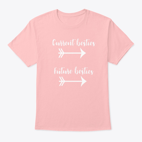Pregnant Friend Product Gift   Future Pale Pink T-Shirt Front