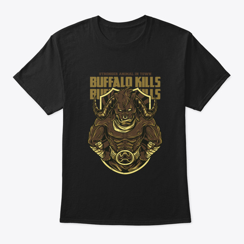 Buffalo Kills Black T-Shirt Front