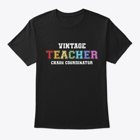 Vintage Teacher Chaos Courdinator