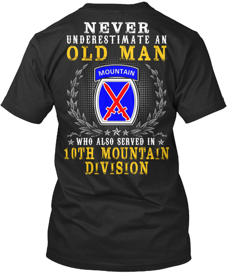 10th Mountain Division Unisex Tshirt